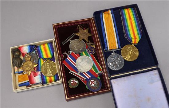 A quantity of medals